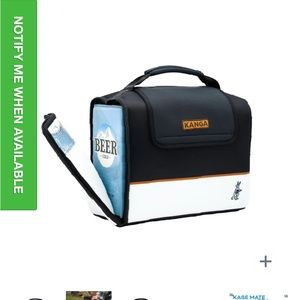 Kanga Cooler The Kase Mate in The Gibson  12 pack new without tags